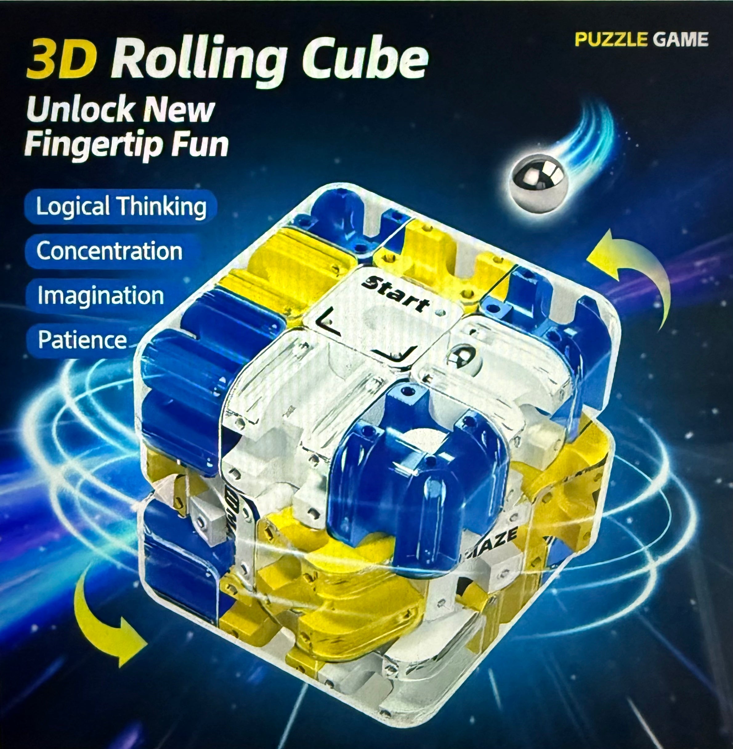 Puzzle Maze Cube for kids
