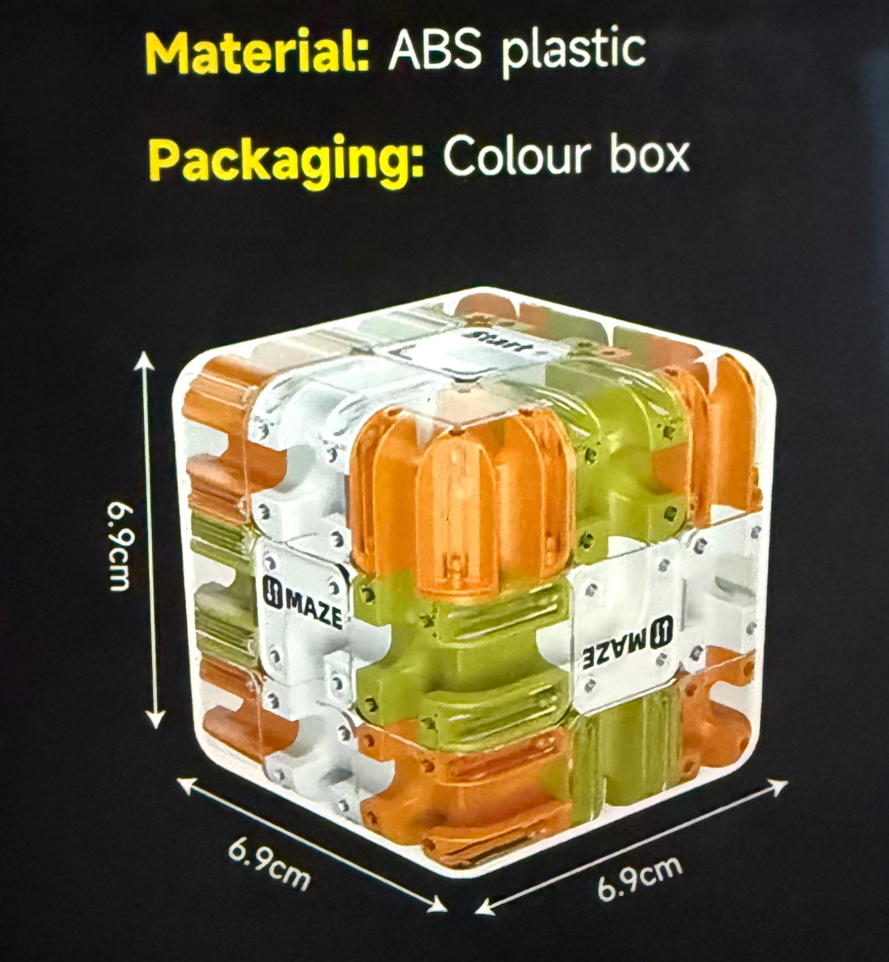Puzzle Maze Cube for kids