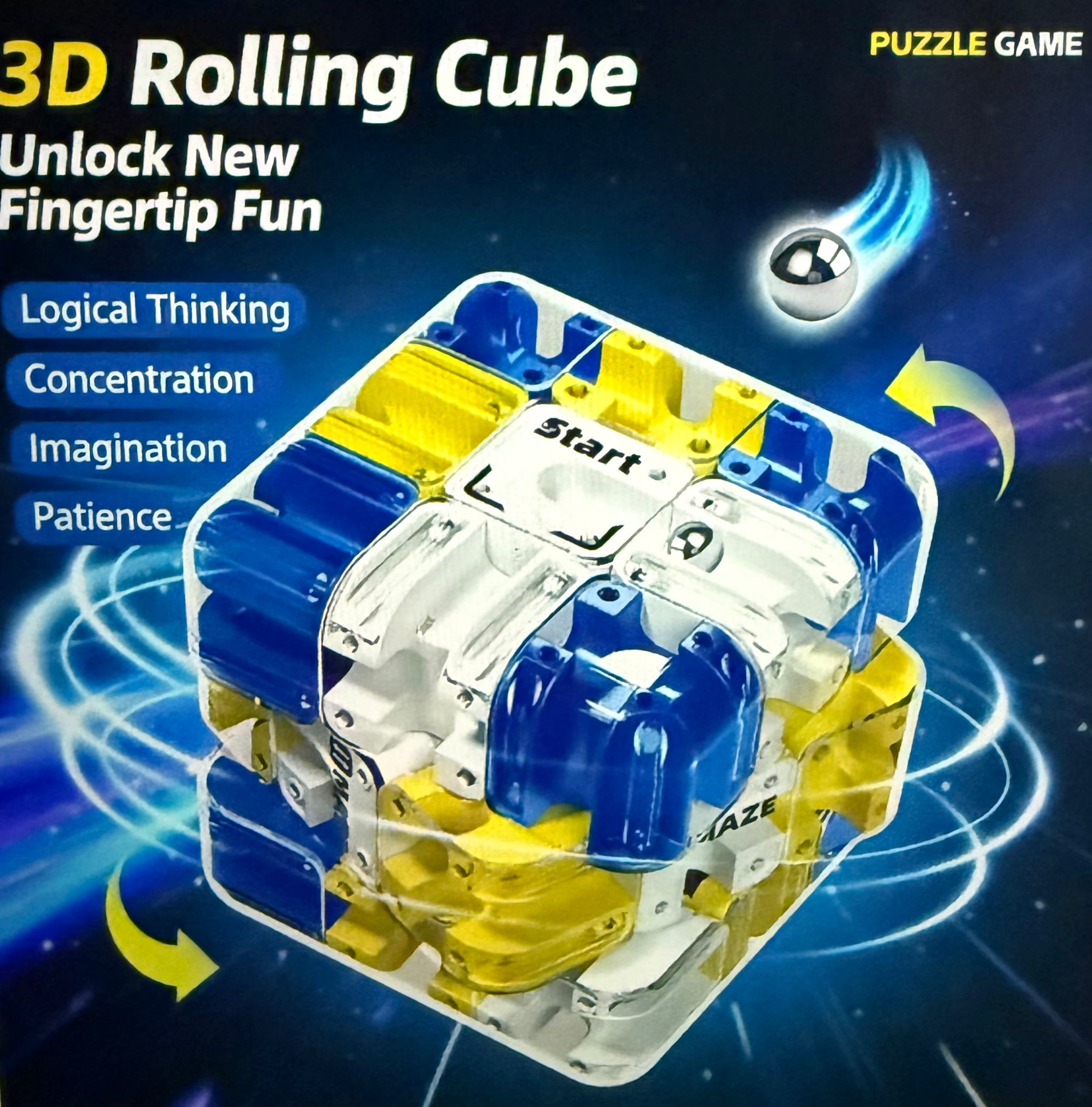 Puzzle Maze Cube for kids