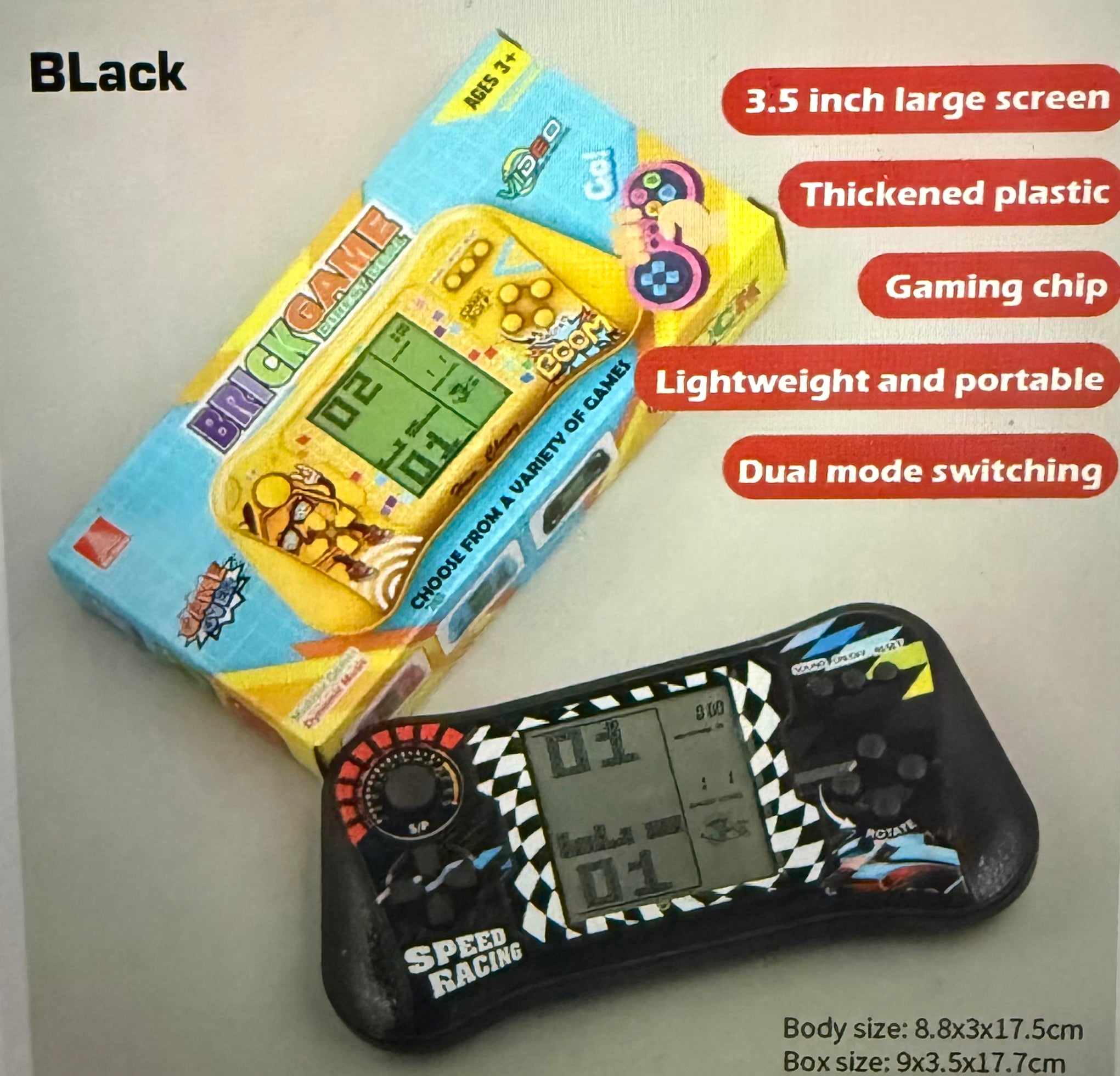 Classic Block Elimination Game Console for kids