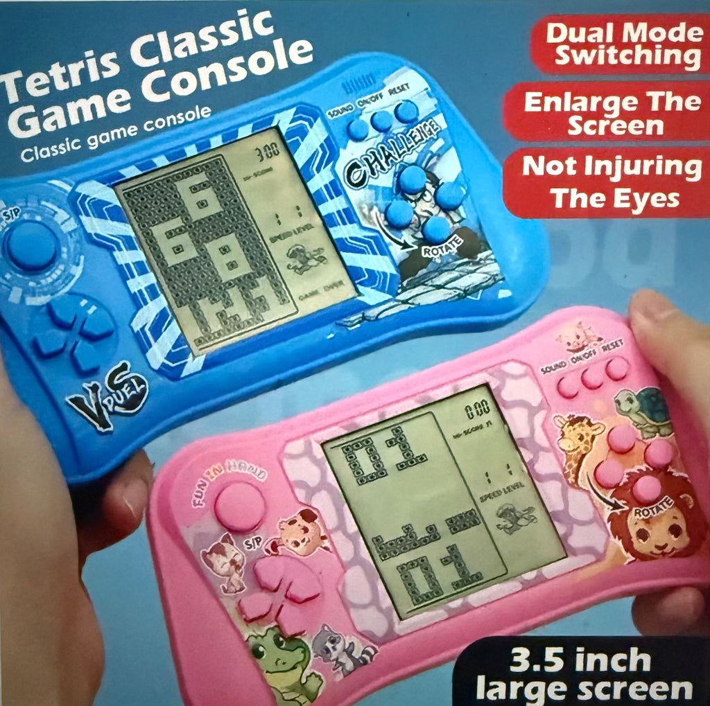 Classic Block Elimination Game Console for kids