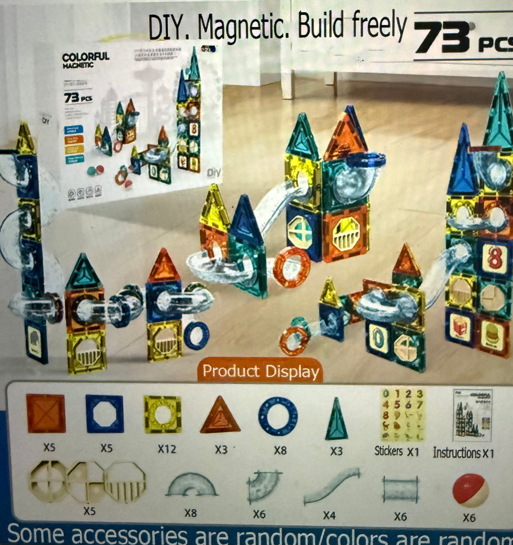 Magnetic Sheet Building Blocks for kids