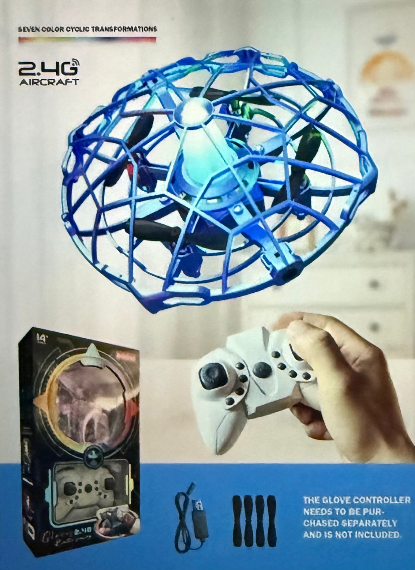 RC Drone with Hand Throw Launch for Kids