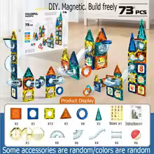 Magnetic Sheet Building Blocks for kids